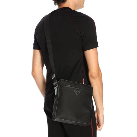 prada gift bag mens|Prada shoulder bags men's.